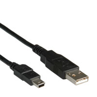ROLINE USB2.0 Kabel, A-5pMini,ST/ST,1,8m