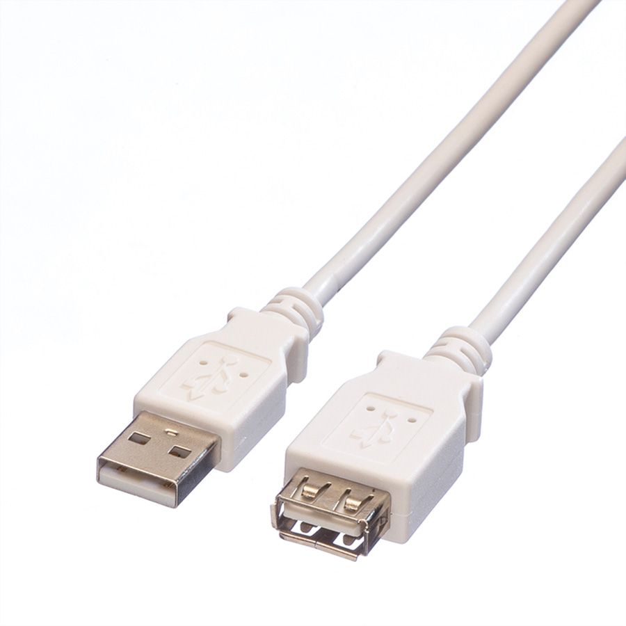 USB 2.0 Verlängerungskabel, Typ A-A, ST/BU