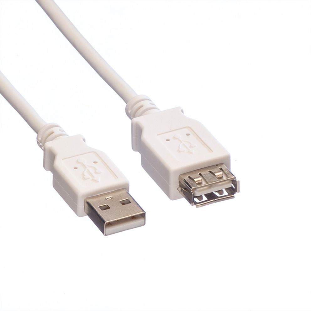 USB 2.0 Verlängerungskabel, Typ A-A, ST/BU