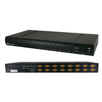 VALUE 19" KVM-Umschalter 1 User - 16 PCs (PS/2+USB)