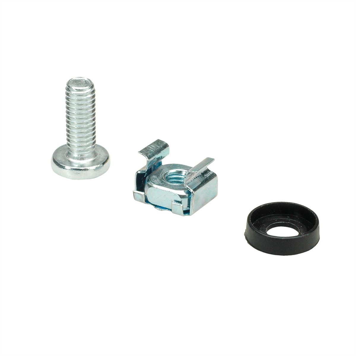 VALUE Montagematerial für 19"-Komponenten, M6, 100 Stk