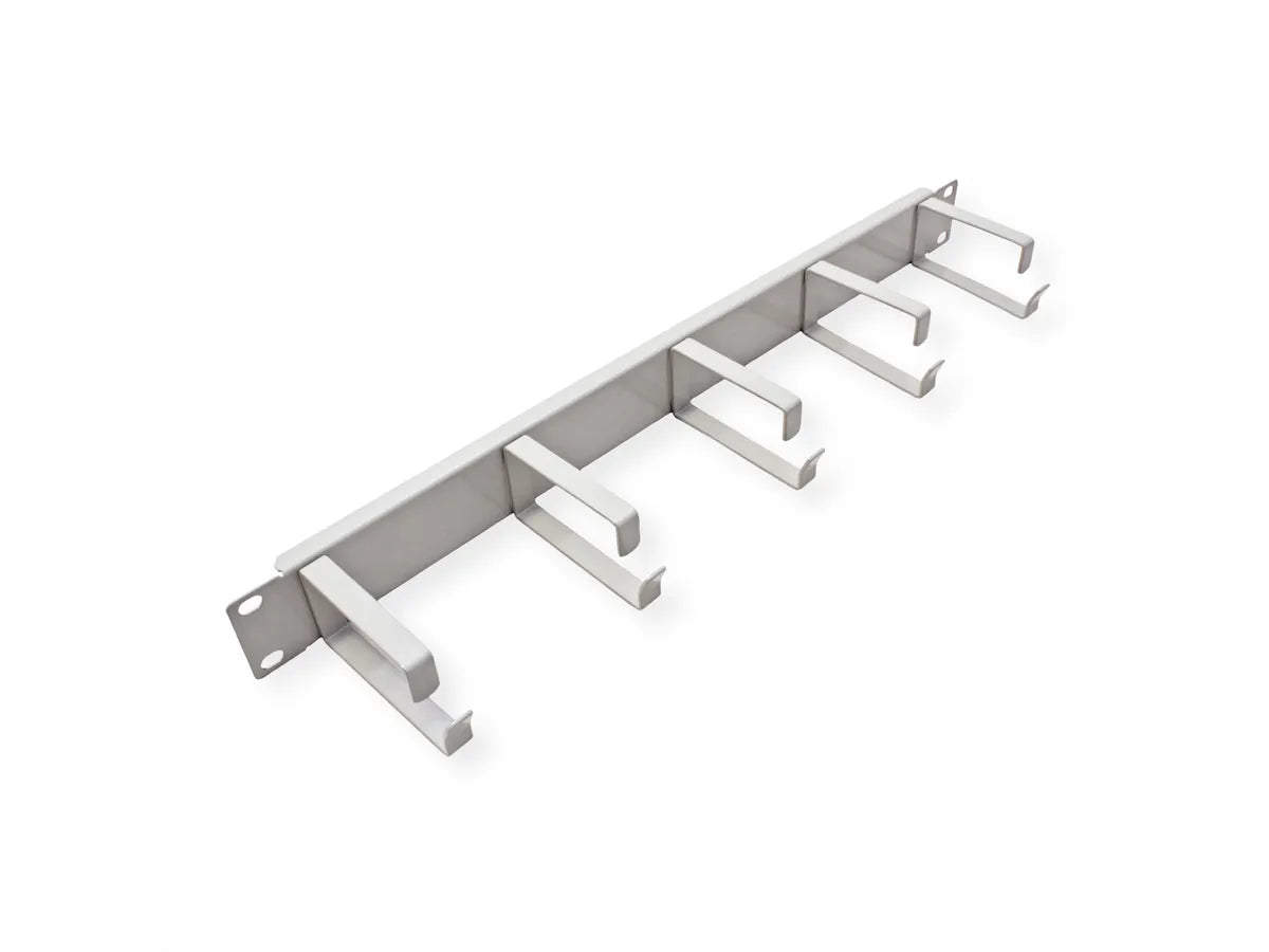 VALUE 19"-Rangierpanel, horizontale oder vertikale Kabelführung, RAL 7035 lichtgrau